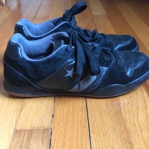 Converse leather skate shoe